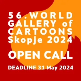 World Gallery Of Cartoons Skopje 2024 | Graphic Competitions