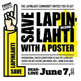 Save Lapinlahti Poster Competition | Graphic Competitions