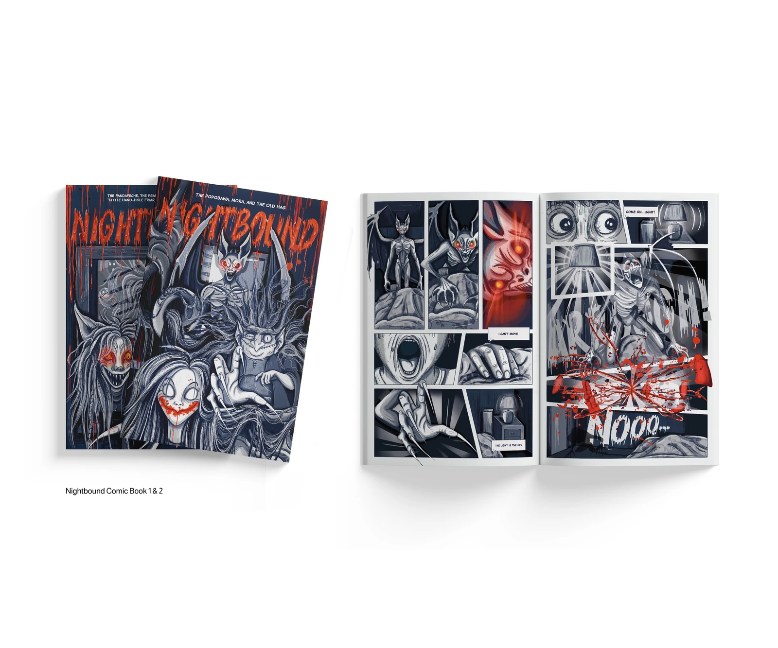 新人组出版获奖者 - Ashley du Rand -《Nightbound, a series of 2 comic books》。© Ashley du Rand