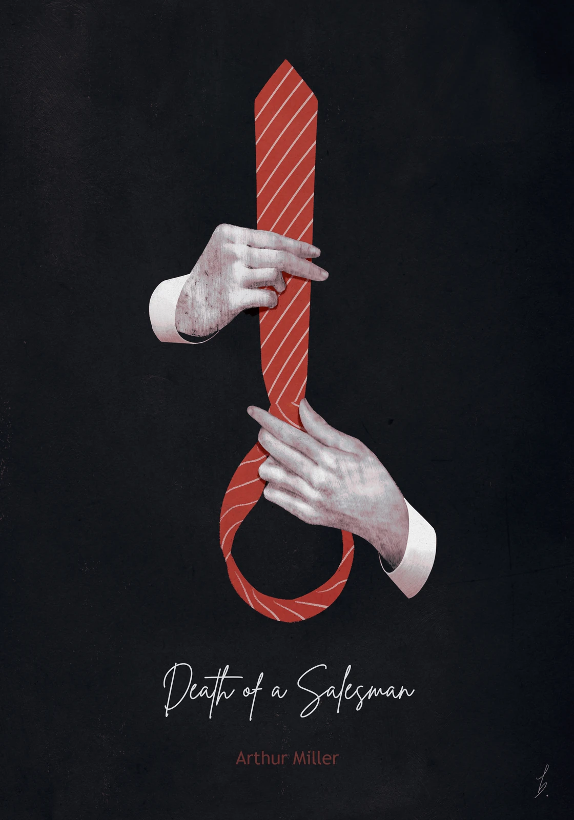 新人组书籍封面获奖者 - Bryan Perez -《Death of a Salesman》。© Bryan Perez