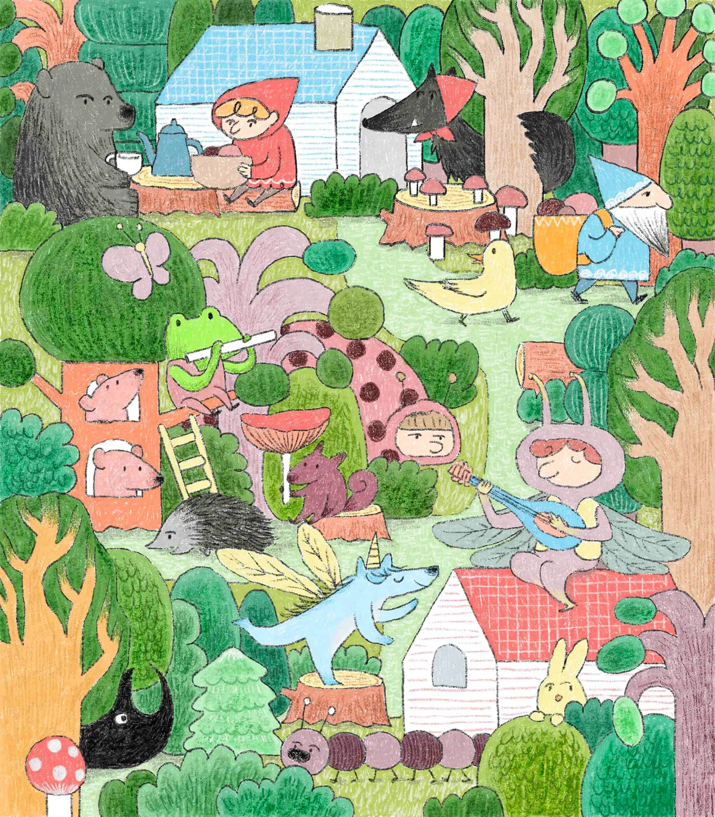 新人组广告获奖者 - Tina Tang -《Whimsical Seasons》。© Tina Tang